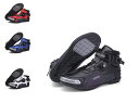 バイクシューズ メンズ用オートバイ保護ブーツ ライダーブーツ オフロードブーツ レーシングブーツ 強化防衛性 耐衝撃 耐摩擦 滑り止め 防水 3E