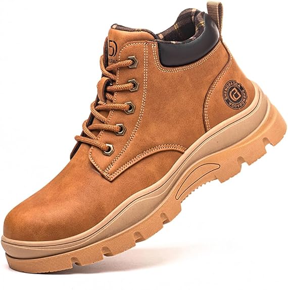 安全靴 セーフティシューズ 防水 ハイカット スニーカータイプ おしゃれ 軽量 革 メンズ レディース 鋼..