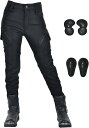 ライディングパンツ レディース バイク用パンツ プロテクター付き ライダースパンツ 夏用 バイクズボン 通気 レーシングパンツ 防水 春夏秋
