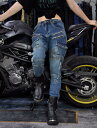 バイク用パンツ レディース ライディングパンツ プロテクター付き ライダースパンツ 女性用レーシングパンツ 耐磨 バイクズボン オールシーズン ストレッチ素材 ...