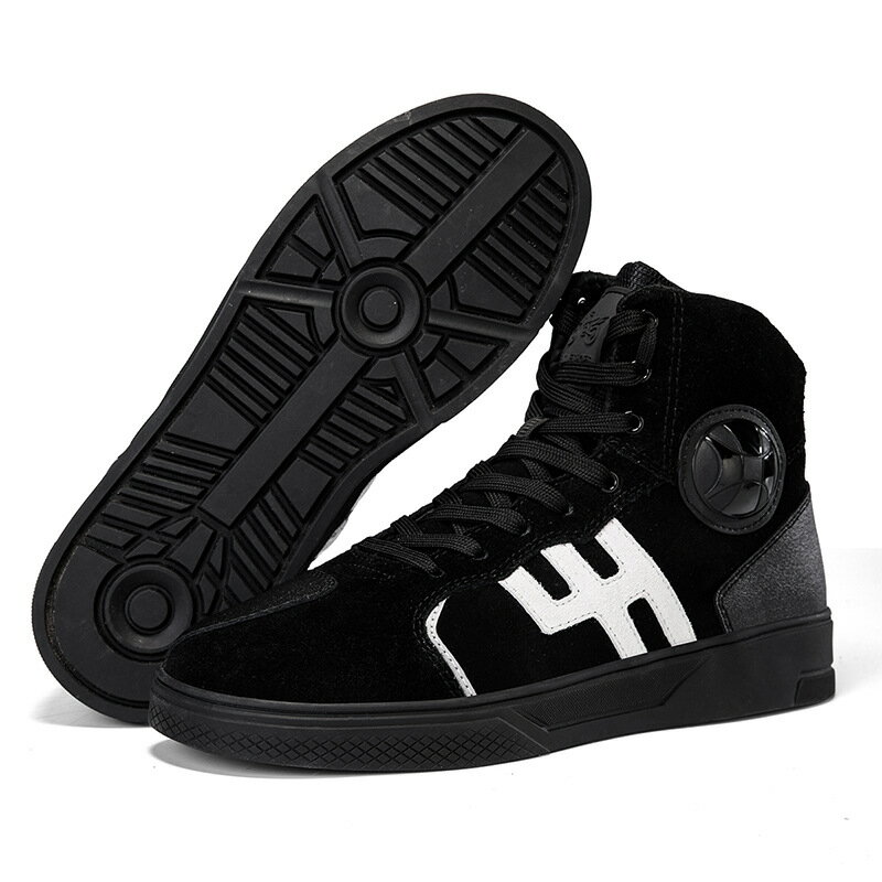 バイクブーツ ライディングシューズ コンバットブーツ ライダーブーツ 強化防衛性 レーシングブーツ バイク用靴 耐衝撃 山登り靴 通気