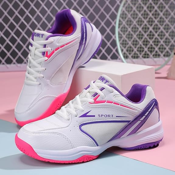 バドミントンシューズ 体育館シューズ レディーストレーニングシューズ スニーカー 滑り止め