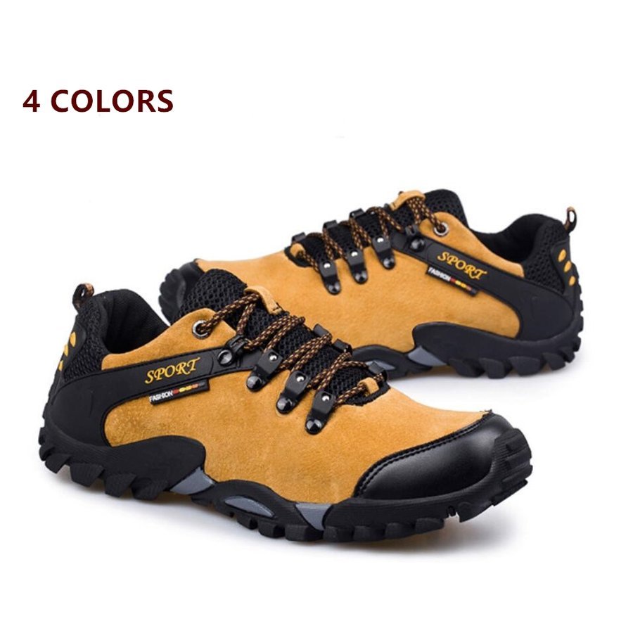 トレッキングシューズ メンズ キャンプ シューズ ハイキングシューズメンズ 滑り止め ウォーキングシューズ 耐摩耗性 アウトドア 通気性 スポーツ 登山靴 スニーカー カジュアルシューズ