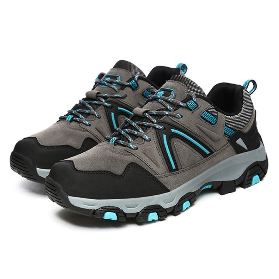 ハイキングシューズ メンズ 登山靴 ローカット アウトドア 防滑 耐摩耗性 通気性 防水 衝突