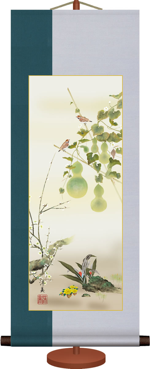 楽天市場】ミニ掛け軸（掛軸｜アート・美術品・骨董品・民芸品