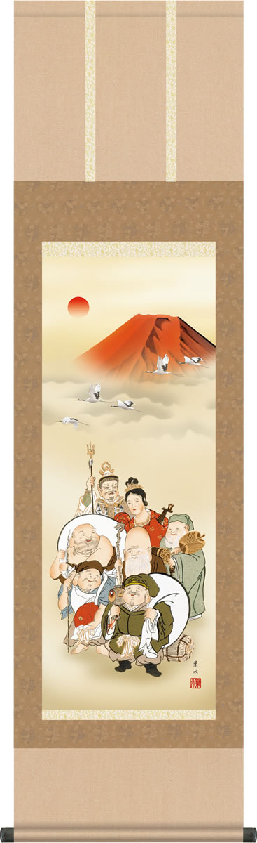 楽天市場】七福神 掛け軸の通販 楽天市場】七福神 掛け軸の通販