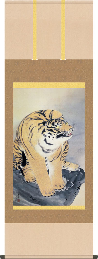 楽天市場】虎(掛軸|アート・美術品・骨董品・民芸品):ホビー 楽天市場】虎(掛軸|アート・美術品・骨董品・民芸品):ホビー