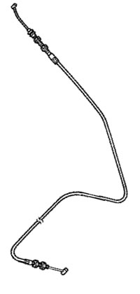 ホンダ除雪機純正パーツ　スロットルケーブル　対応機種HSS1170i（機番〜1009999）　　【品番17910-V21..