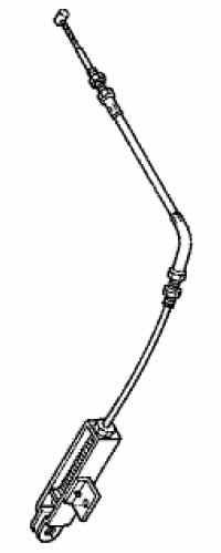 【ポイント5倍◆12月1日限定】ホンダ除雪機純正パーツ　オーガクラッチケーブル　対応機種HS1710Z、HS20..