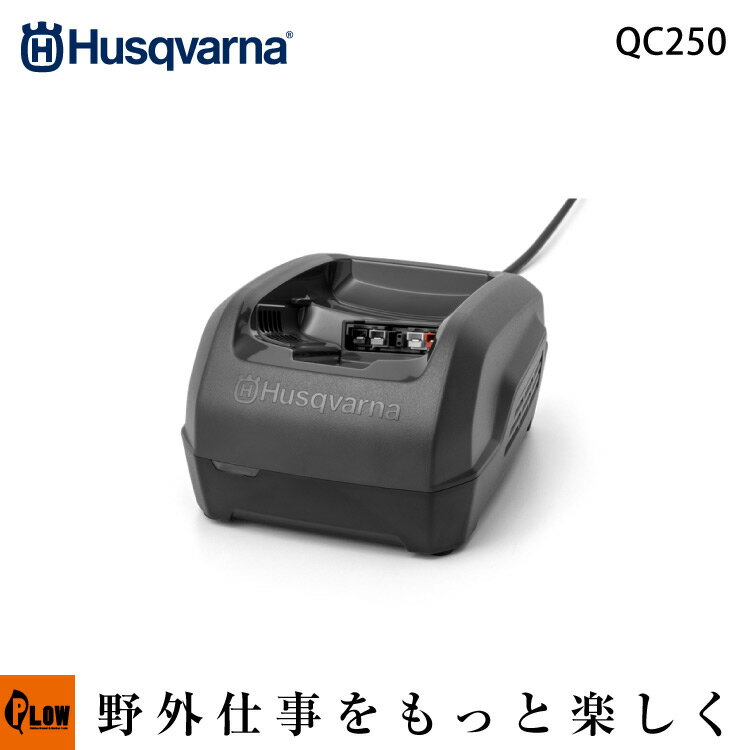 ハスクバーナ 急速充電器 QC250 リチウムイオンバッテリー用 【967970104】