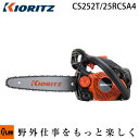 共立やまびこ チェーンソー CS252T/25RCSA4先細スプロケットノーズバー 25cm ソーチェンA4S-60E kioritz チェンソー