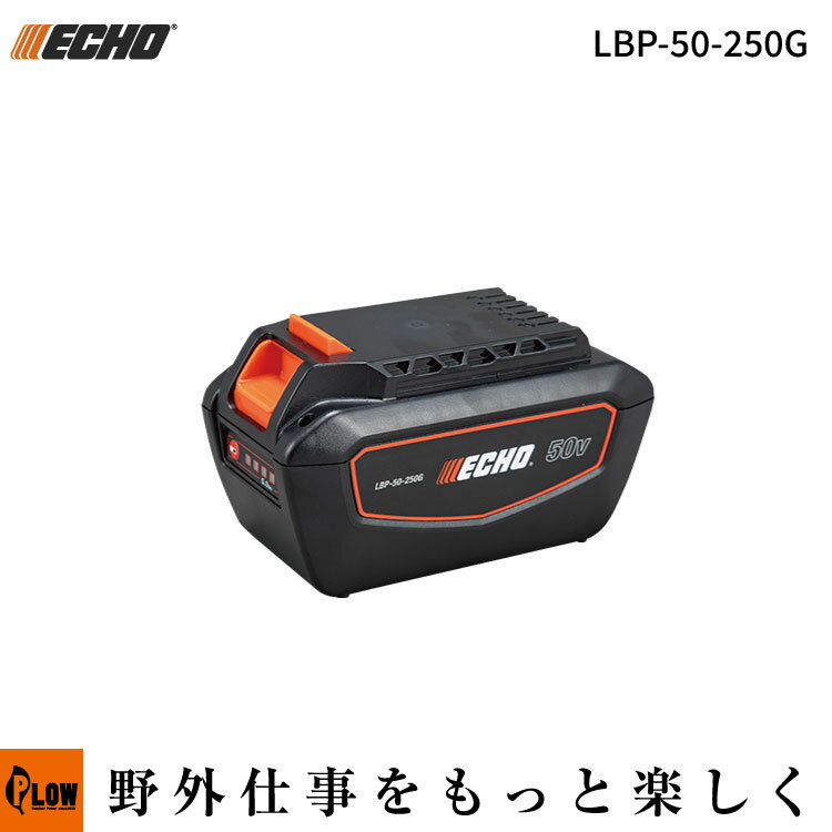 [エントリーでP10倍◆5/23 20時〜] ECHO (エコー) 50Vリチウムイオン 2Pバッテリー(LBP-50-250)