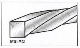 斬丸 ツイストメタリックコード 四角 2．4×50m【ta-20-56120】刈払 草刈 芝刈 草刈り 芝刈り