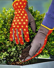 【ポイント5倍◆6月1日限定】WOLF　garten 【ウルフガルテン】　Garden bad gloves 手袋ソイルバルコニー Size 7, 8, 10