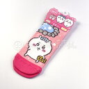温泉地限定 ちいかわ 温泉 キャラットソックス ピンク サイズ:22〜25cm