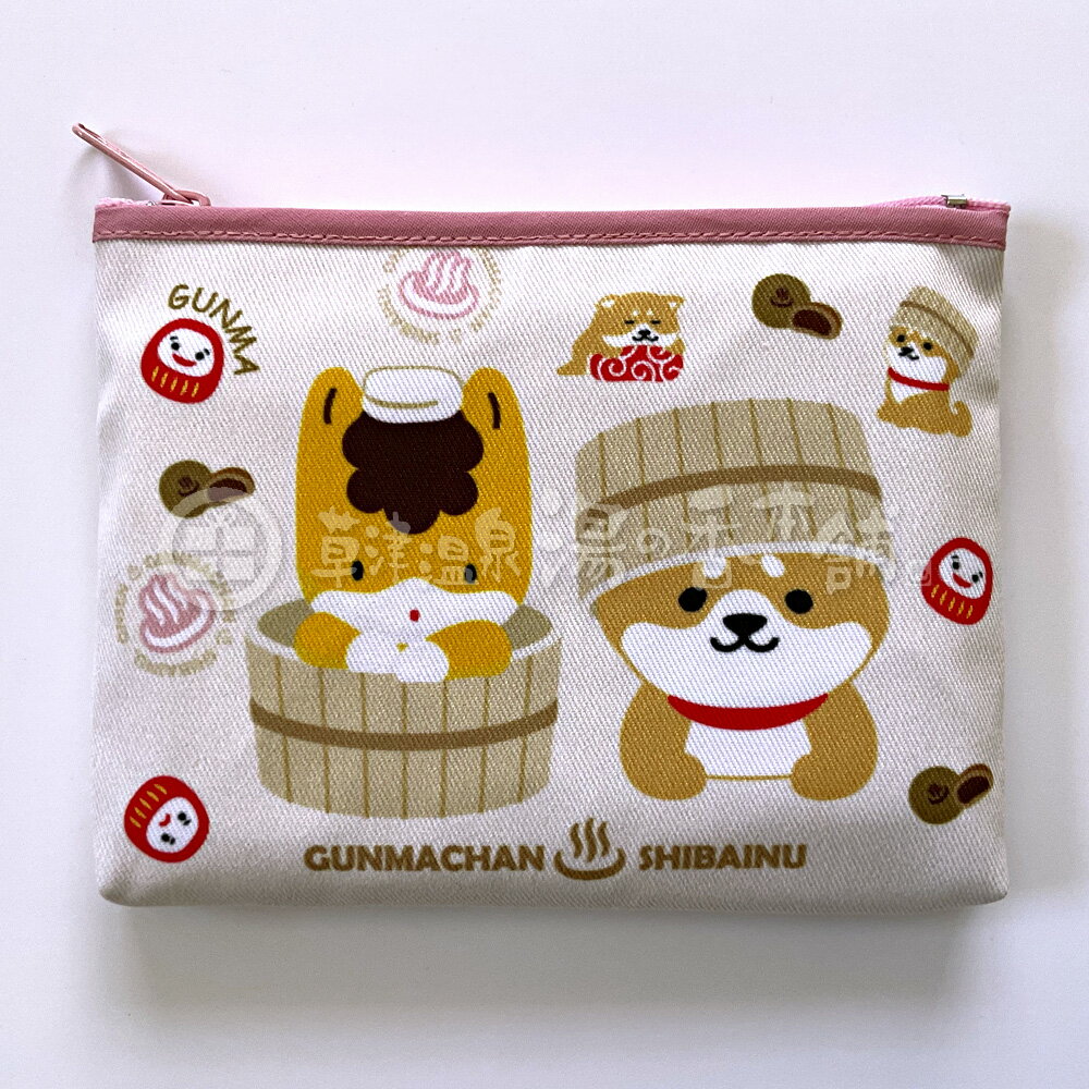 GUNMACHAN♨︎SHIBAINU ミニポーチ　日本製