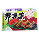 日本の味。　おらがふる里の味。国産野沢菜を本醸造醤油で仕上げました。新鮮な原料をつかい、真心こめ、じっくりと本醸造醤油で漬け込んだ野沢菜です。　醤油の風味が調和した深い味わいが絶品です。　お茶請けやごはんのおかずとしてどうぞご賞味ください。 ■原材料名／野沢菜、漬け原材料［糖類（果糖ぶどう糖液糖、砂糖）、醤油、アミノ酸液、発酵調味料、かつおエキス、食塩、唐辛子］、調味料（アミノ酸等）、甘味料（ステビア）、酸味料、保存料（ソルビン酸K）、カラメル色素、（原材料の一部に小麦・大豆を含む） ■原料原産地／国産（野沢菜） ■内容量／250g ■保存方法／直射日光を避け常温で保存、開封後は要冷蔵し早めにお召し上がり下さい。 ■外装サイズ／約H13.5×W21.3×D3.2cm 長野土産　長野みやげ　信州土産　信州みやげ　信州名物　のざわな　ノザワナ　国内産　漬け物　漬物 当店は有店舗販売もしております。その為、オンラインショップで購入いただいても既に在庫切れの可能性がございます。お急ぎの場合は、お電話にて在庫を確認後、ご注文をしていただきますようお願いいたします。 JAN　4934359101803