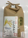 【送料無料】お試し版「加賀百万石 赤とんぼ米 こしひかり」玄米 2kg・令和元年産 新米・石川県産