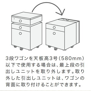 3段ワゴンソラノプリティアsoranoprettia865LAW-WD55オカムラ2016年
