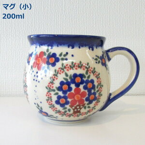 ポーリッシュポタリー マグカップ ポーリッシュマグ 花柄 陶器 ポーランド食器 ボレスワヴェエツ VENA社