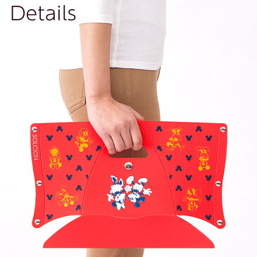 【折りたたみチェア パタット】PATATTO180 Disney 開いて押すだけの折りたたみイス 18cm 【ディズニー】【折りたたみイス】【ミッキー】【ミニー】【プーさん】【Disney】【簡易イス】