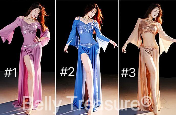 乐天商城 - ベリーダンス 衣装 3カラーベリー レッスンウェア ダンス服 ダンス衣装 練習着 練習用ウェア レッスン服 女性用 ダンスウエア コスチューム フラメンコ衣装 舞台衣装 ヒップスカーフ
