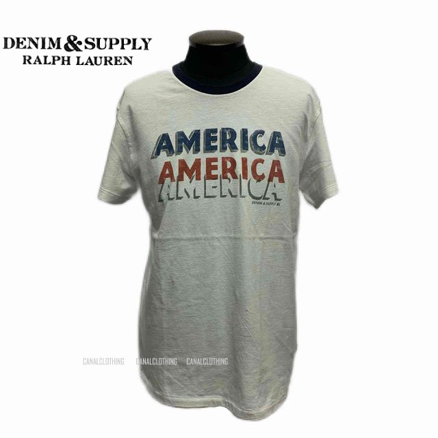 DENIM＆SUPPLYPRINT T-SHIRTSデニム＆サプライプリントTシャツリンガーTシャツ883862325630ラルフローレン、ralphlauren,正規