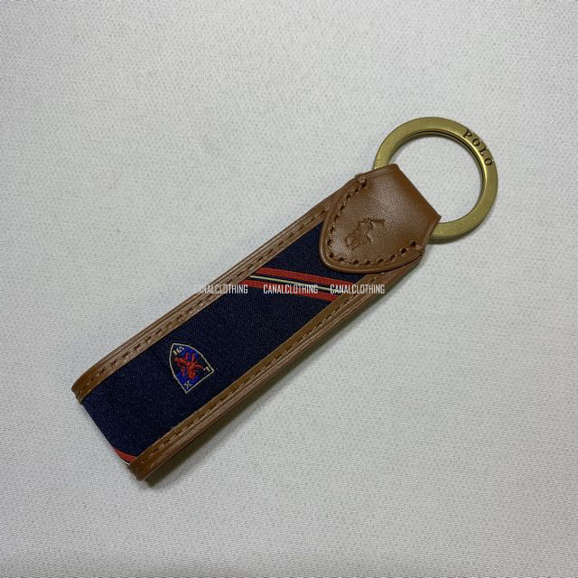 POLO RALPHLAURENLEATHER KEY HOLDERKEY RING405676937001ラルフローレンキーホルダーキーリング