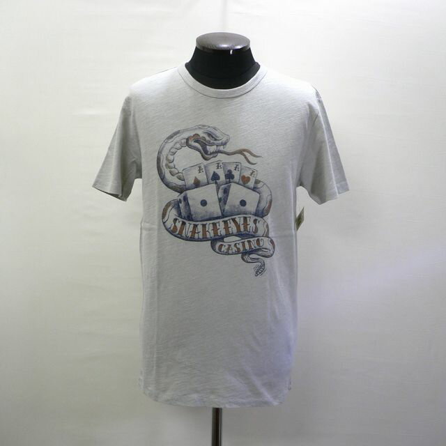 LUCKY BRANDPRINT T-SHIRTSSNAKE EYES CASINOラッキーブランドプリントTシャツスネークアイズカジノアメリカ買い付け商品正規SHOP仕入れ