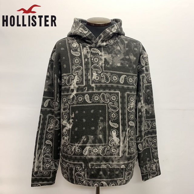 ホリスター 【あす楽対応】HOLLISTERSWEAT HOODIEホリスタースウェットパーカースウェットフーディーペイズリープリント322-221-1223-908アバークロンビー＆フィッチアメリカ買い付け