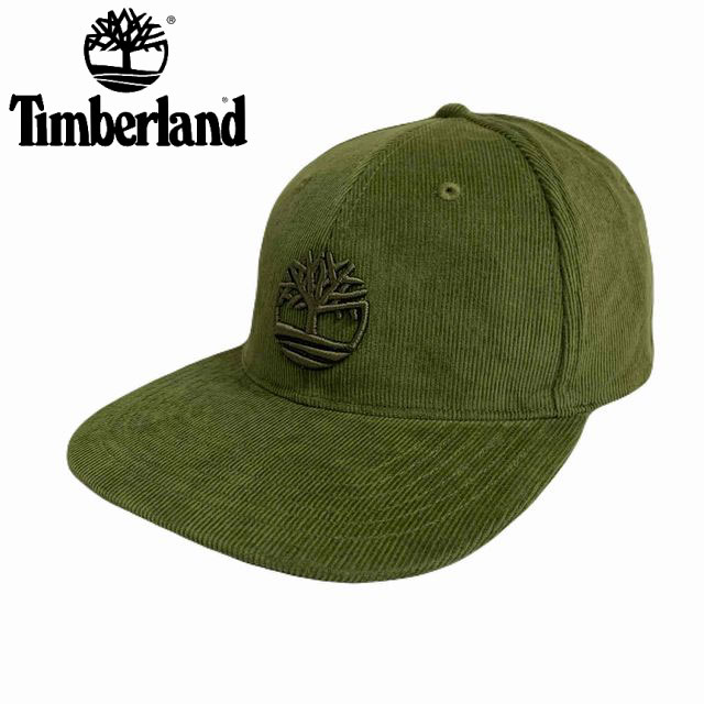 TimberlandBB CAPCorduroy Capティンバーランドベースボールキャップコーデュロイキャップティンバーフラットバイザーキャンプ、アウトドアハイキング、トレッキング正規SHOP購入、アメリカ直輸入T101840C A58