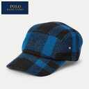 POLO RALPH LAURENPlaid Wool-BlendTwill Five-Panel Capポロ ラルフローレンウールブレンドチェックキャップウールキャップ、ベースボールキャップ710852070001ラルフローレン、ralph lauren正規商品