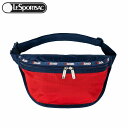 レスポートサック ウエストポーチ レディース LeSportsacCLASSIC BELT BAG3718 F988SCARLET COLOR BLOCKレスポートサック クラシックベルトバッグスカーレットカラーブロックボディバッグ,ウエストバッグヒップバッグ,クロスボディアメリカ正規SHOP【Heritage Collection】