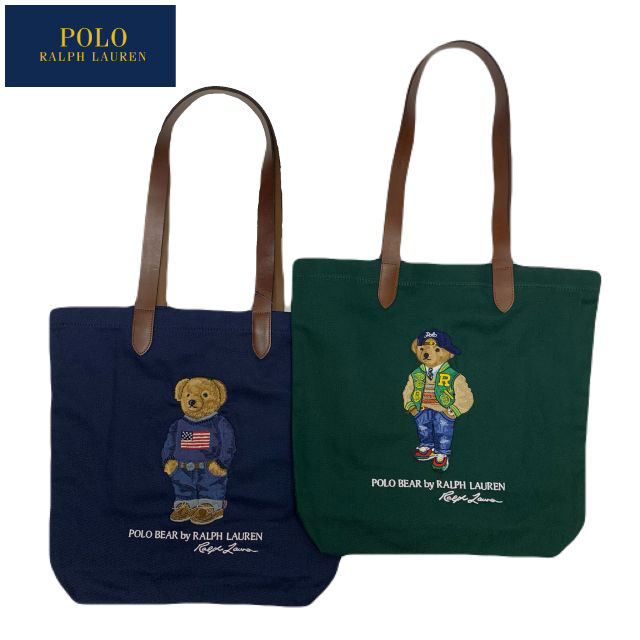 POLO RALPH LAURENPOLO BEAR SHOPPER TOTEポロ ラルフローレンポロベアショッパー トートコットンツイルトートバッグベア刺繍405877083001405P04576001ラルフローレン、ralph lauren正規商品【あす楽対応】