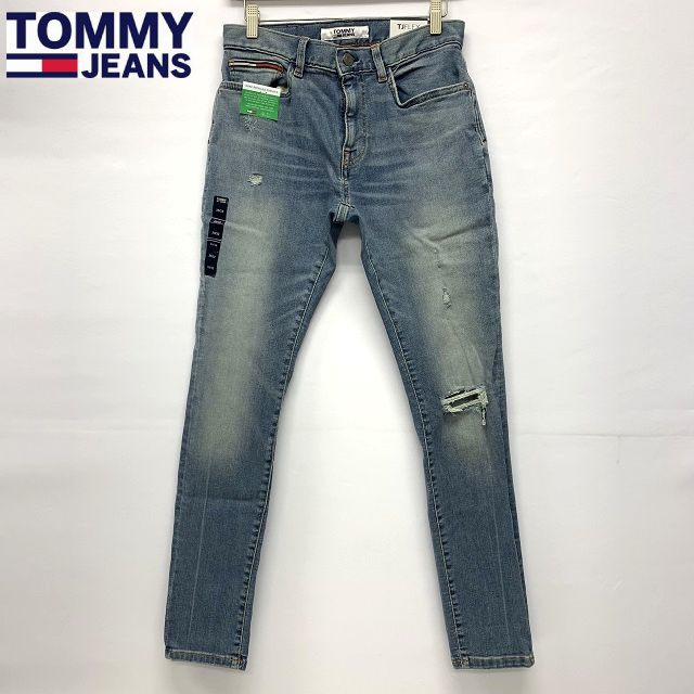 TOMMY JEANSTOMMY HILFIGERトミージーンズストレッチスキニーダメージ加工デニムパンツトミヒル、トミーSTRETCH SKINNYTJ FLEX78E9766 479アメリカ買い付け商品SDGs デニム【あす楽対応】