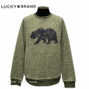 LUCKYBRANDPRINT SWEAT SHIRTラッキーブランドラグラン プリントスウェットシャツ正規SHOP購入アメリカ買い付け7M2226Bベアプリント、トレーナー