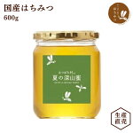 国産蜂蜜夏の深山蜜600g非加熱純粋はちみつ生産直売岐阜県産ハチミツ