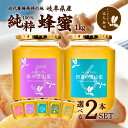 養蜂場から産地直送 国産 はちみつ 【選べる1kg2本セット 】 蜂蜜 ハチミツ 非加熱 純粋 完熟 生はちみつ 送料無料 日本製 大容量 まとめ買い 生産直売...