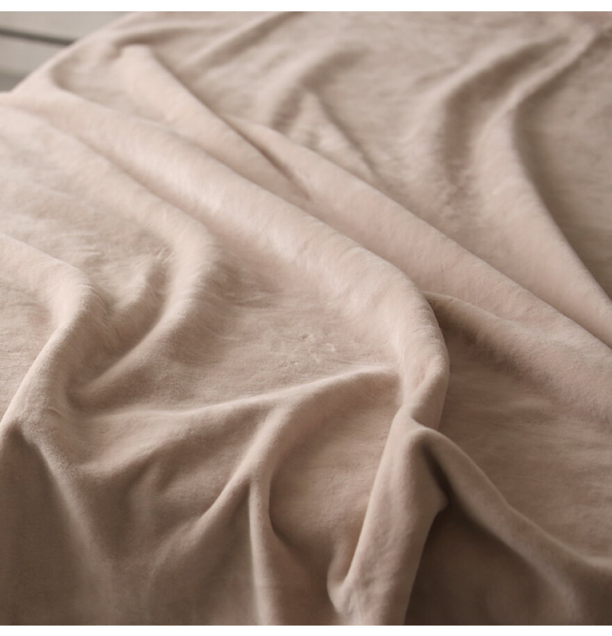 綿毛布 ハーフ コットン毛布 ブランケット ひざ掛け シンプル 無地 ホワイト グレー ピンク ブルー ナチュラル くすみカラー ギフト 春 夏 秋 冬 日本製 泉大津 毛布 国産 100×140cm 綿100% 洗濯可 honeyblanket ハニーブランケット [2]