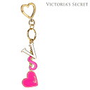 【セール■送料無料】ヴィクトリアシークレット Victoria's Secret ビクトリアシークレット ビクシー VS ハート キーチャーム キーホルダー バ...