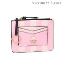 【メール便可】Victoria 039 s Secret ヴィクトリアシークレット ビクトリアシークレット ビクシー ヴィクトリアズシークレット ショッパー シグニチャーストライプ カードホルダー 名刺入れ カードケース 小銭入れ コインケース小物/雑貨