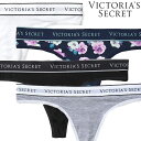 【メール便可】Victoria's Secret ヴィクトリアシークレット Tバック ショーツ ビクトリアシークレット ビクシー ヴィクトリアズシークレット ストレッチ コットン ソング Tバック インナー XS S M L 【女性 レディース 下着 パンツ】