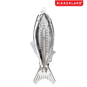 KIKKERLANDキッカーランド温度計フィッシュサーモメーター魚型室温温度計摂氏華氏メール便可