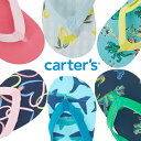 【メール便可】Carter 039 s カーターズ かかと ストラップ付き / ストラップなし ビーチサンダル 柔らかい フリップフロップス 脱げにくい 踵 ゴム サンダル ベビー/キッズ/子供女の子/男の子 ボーイズ ガールズ ビーサン 子供靴 海 プール 水遊び NEW