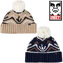 【残りわずかセール■送料無料】オベイ OBEY アルリック ぽんぽん ポンポン付き ビーニー ニットキャップ 帽子【再入荷なし/現品限り】メール便可 SALE