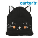 【残りわずかセール■メール便可】Carter's カーターズ 黒猫 猫耳つき にゃんこ ビーニー ニットキャップ ハロウィン ベビー/赤ちゃん＆キッズ/子供用 SALE 1