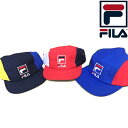 FILA フィラ ヘリテージ 5パネル キャップ 帽子 ユニセックス/男女兼用