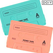 【メール便可】DOIYドーイカセットテープ型コインケースマネーテープ財布カードケースお札入れ小銭入れ小物収納NEW