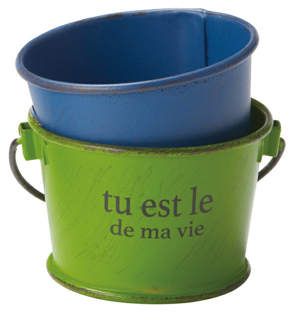 【5E4198】ソーポット ブルー☆小さくてかわいい植木鉢♪