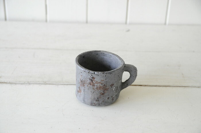 【JC-001-GY】☆ミュル・マグポット（Sサイズ）グレー☆オシャレなマグカップ型の植木鉢♪